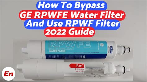 ge water filter hack